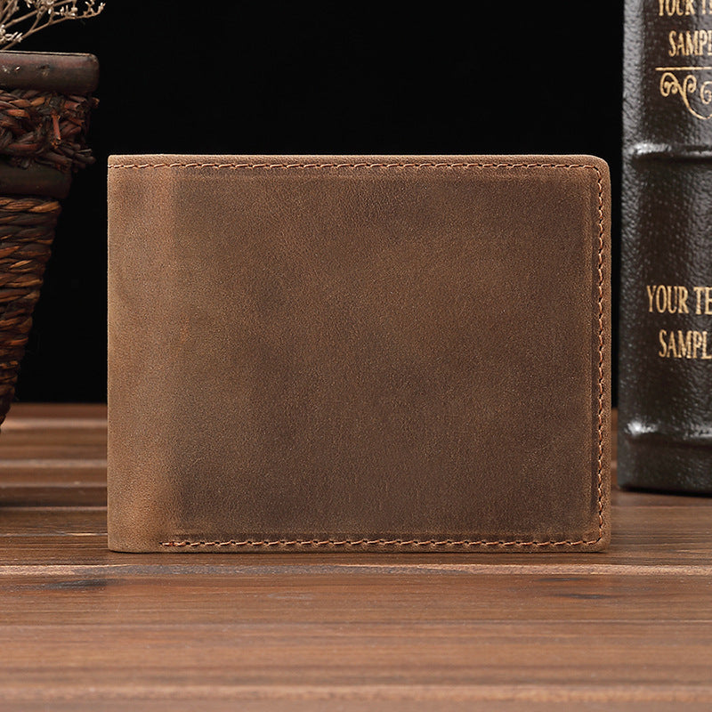 Design Vintage Men Leather Wallet