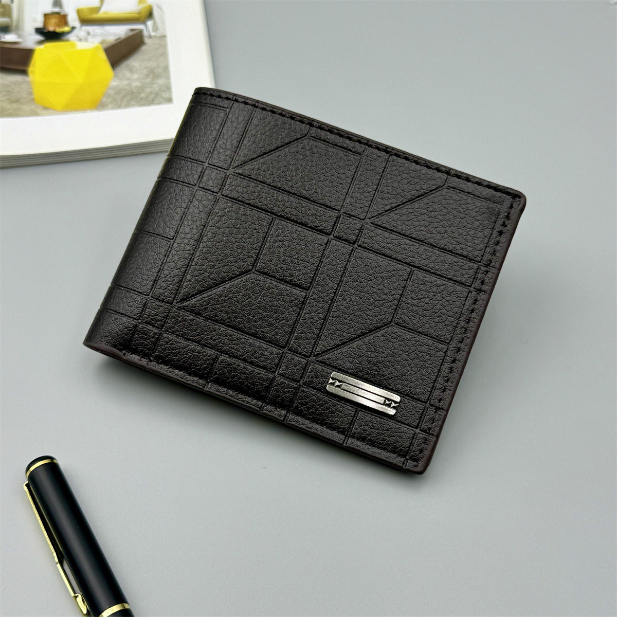 Luxury Ultra-Slim Men's Wallet with Soft Multi-Card Slots