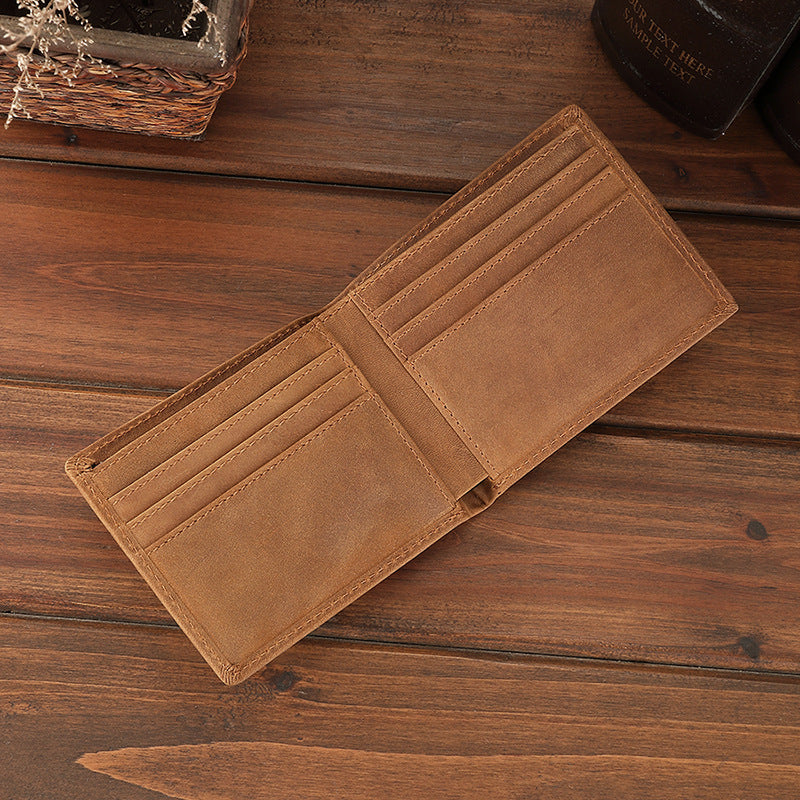 Design Vintage Men Leather Wallet