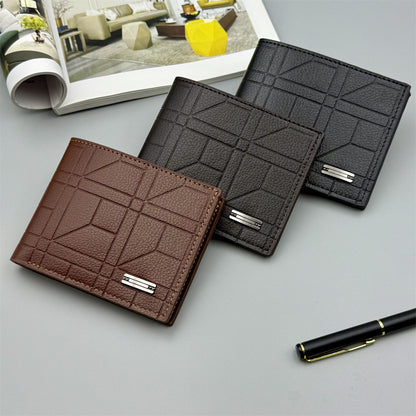 Luxury Ultra-Slim Men's Wallet with Soft Multi-Card Slots