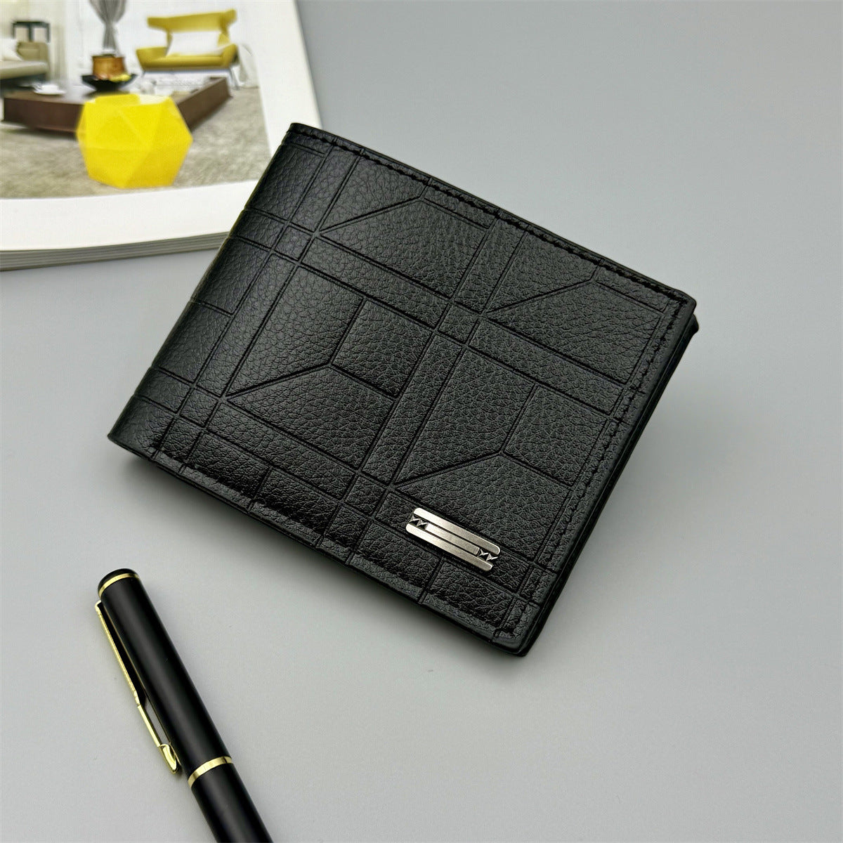 Luxury Ultra-Slim Men's Wallet with Soft Multi-Card Slots